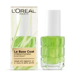 L'Oreal - Le Base Coat Strengthening Nail Polish - Peppermint Oil L'Oreal - Le Base Coat Strengthening Nail Polish - Peppermint Oil